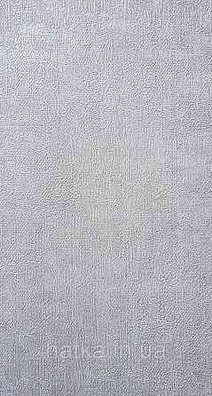 Шпалери вінілові на флізеліні Grandeco Universe метрові під штукатурку сірі металік з глянцем UR1323 Київ