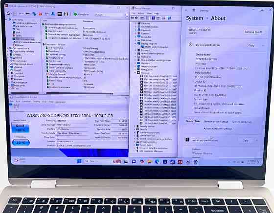 Samsung Galaxy Book3 Pro 360 i7-1360P 16GB 1TB SSD ГАРАНТІЯ ! Харків