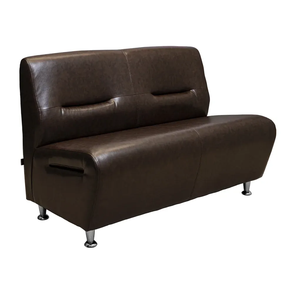 Диван Смарт комплектація Подвійний оббивка Прайм Екс Еспресо Дніпро - фото 1