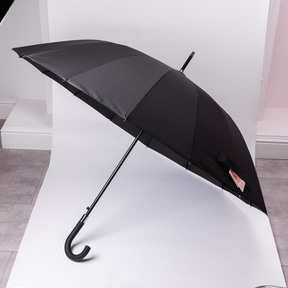 Классический полуавтоматический зонт-трость 116 см Киев - изображение 3