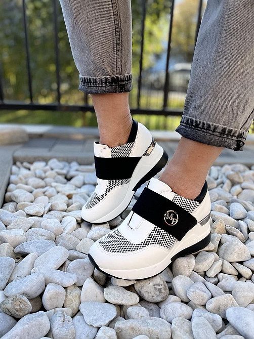 Stilli Снікерси жіночі STILLI білі еко-шкіра демісезонні платформа 37р. 38р. (4700) Коломия - фото 7