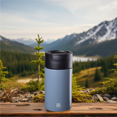 Термокружка Line Art Bogota 450 мл сірий (60023122LA-07) Вінниця - фото 5