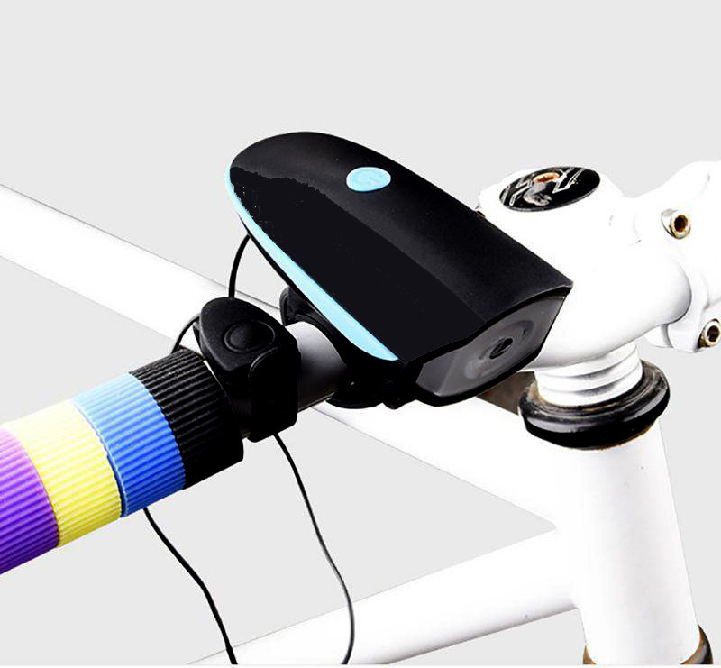 Велофара із сигналом на батарейках Speaker Bicycle Light Feel Fit Бровари - фото 7