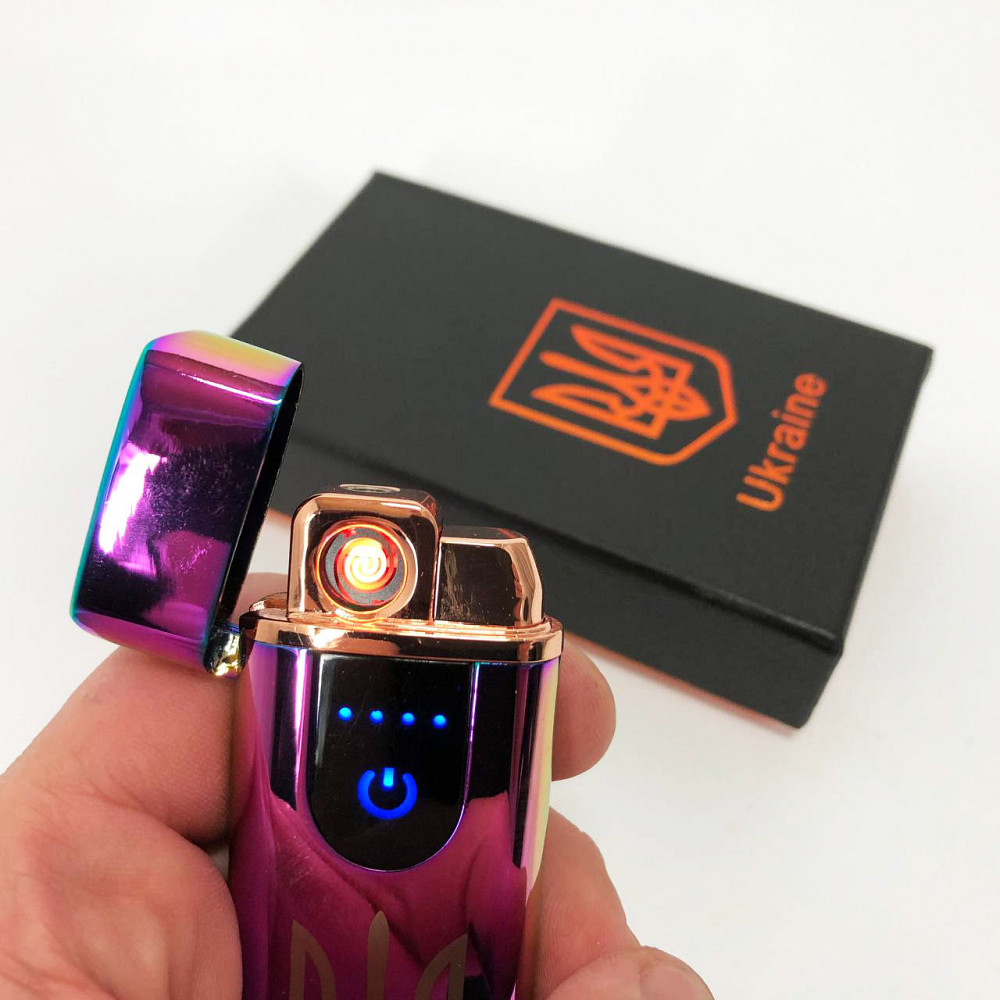 Топ зажигалок с USB-зарядкой HL-431, Электронная сенсорная USB зажигалка, Зажигалка для путешествий OP-21 Львов - изображение 8