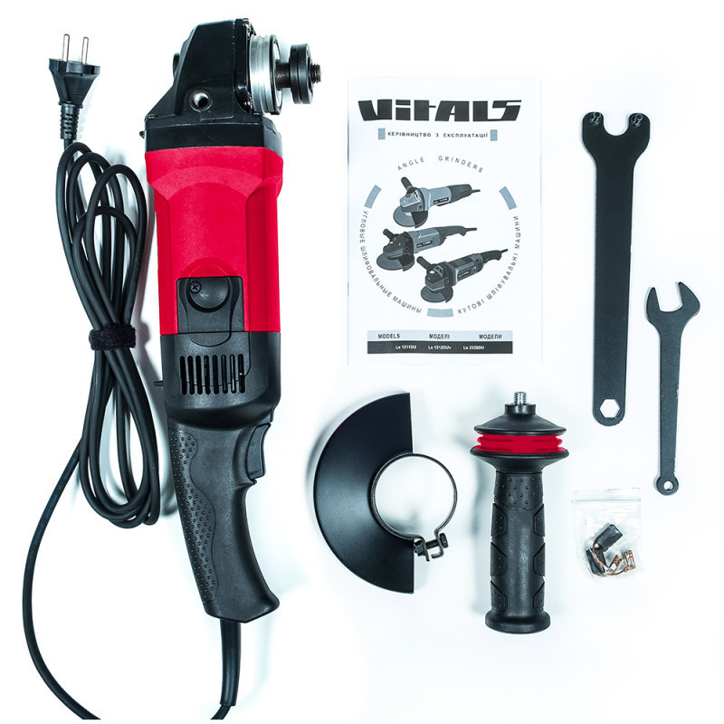 Машина шліфувальна кутова Vitals Professional Ls1212DUv (79523) Коломия - фото 5