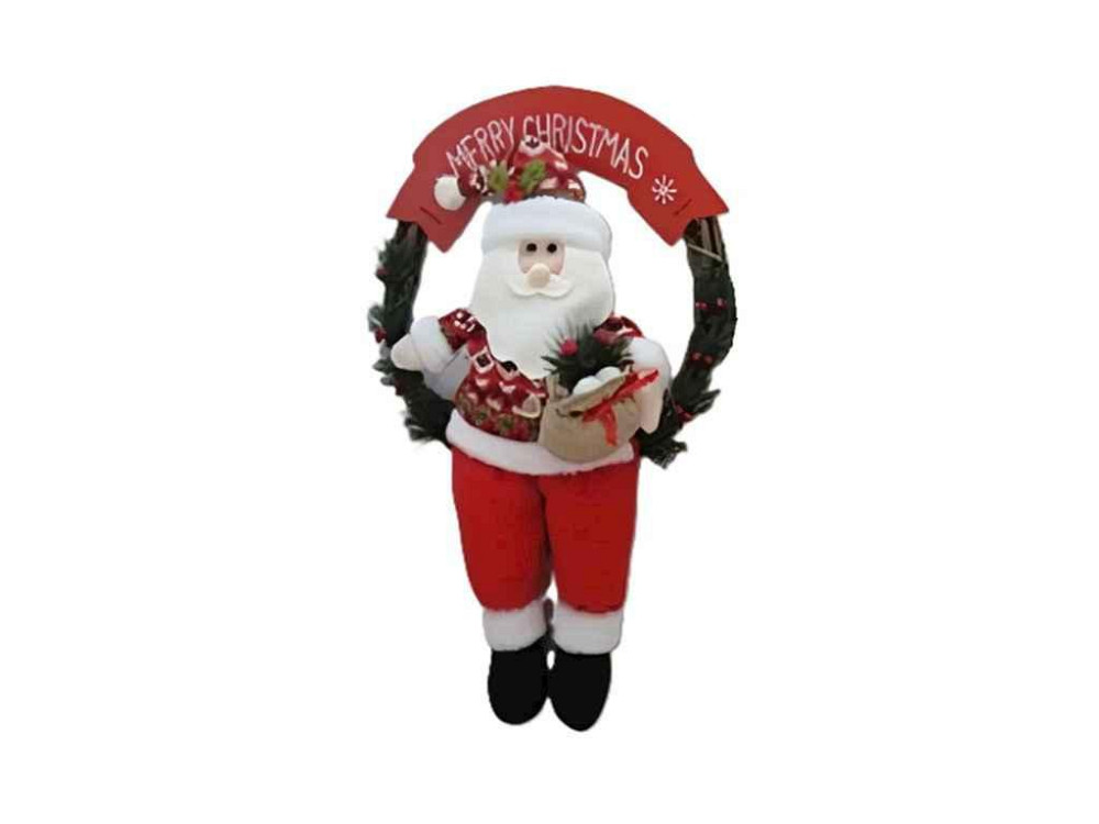 Фігурка-підвіска новорічна Santa 36*52см M17270 ТМ STENSON Solmir Київ - фото 1