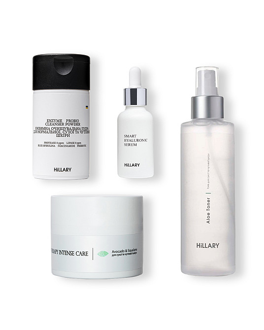 Набір для ранкового догляду за сухою шкірою обличчя Hillary Київ - фото 1