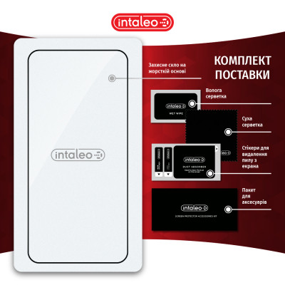 Стекло защитное Intaleo Full Glue Samsung Galaxy S25 Black (1283126607899) Винница - изображение 8