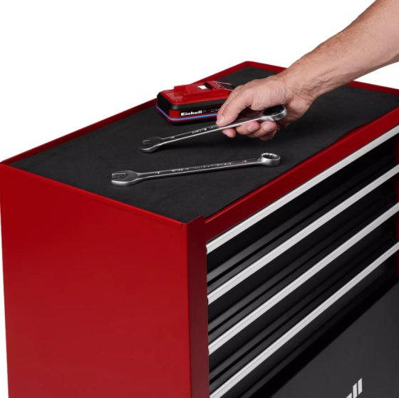 Інструментальний візок для інструментів на колесах 5 секцій Einhell TC-TW 100 ящик для інструментів (4510170) Київ