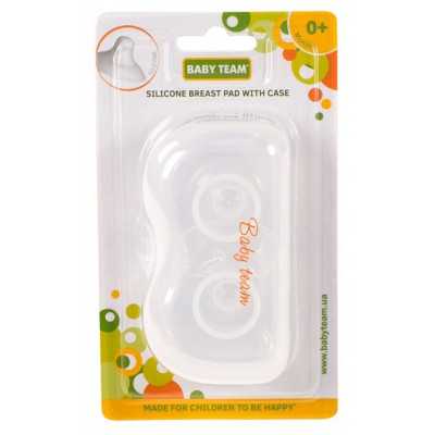 Защитная накладка на сосок Baby Team в контейнері, 2 шт (0030) Винница - изображение 2