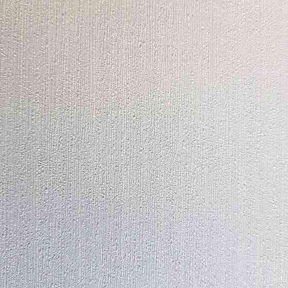 Шпалери метрові вінілові на флізелін дизайнерські Erismann Elle однотонні тонка смужка білі з сріблом Київ