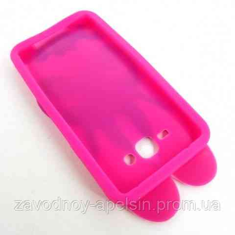 Samsung J7 J700 J701 об'ємний 3D чохол Зверополіс hot pink Одеса