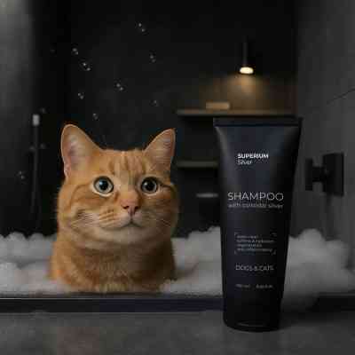 Шампунь для животных Superium Сильвер универсальный с коллоидным серебром для кошек и собак 250 мл (9106) Винница