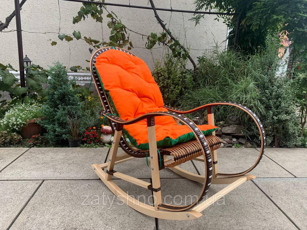 Кресло-качалка для дома с подушкою Киев - изображение 2