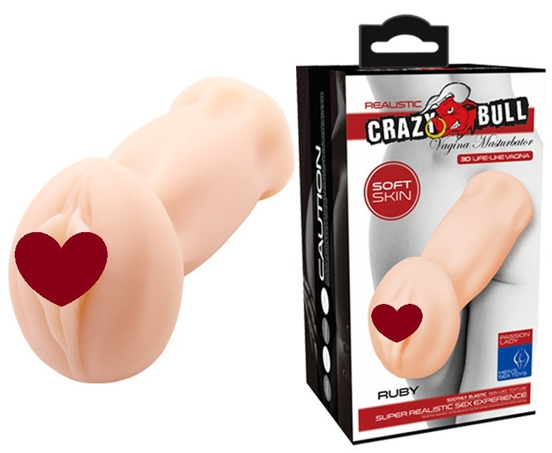 Мастурбатор-вагина Crazy Bull - Ruby Soft Skin, BM-009133 Sex Aura Киев - изображение 1