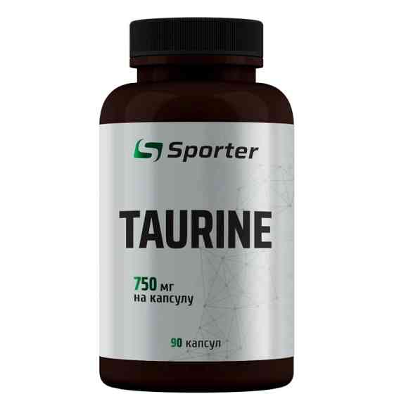 Таурин Sporter Taurine 750 мг 90 капсул Луцк