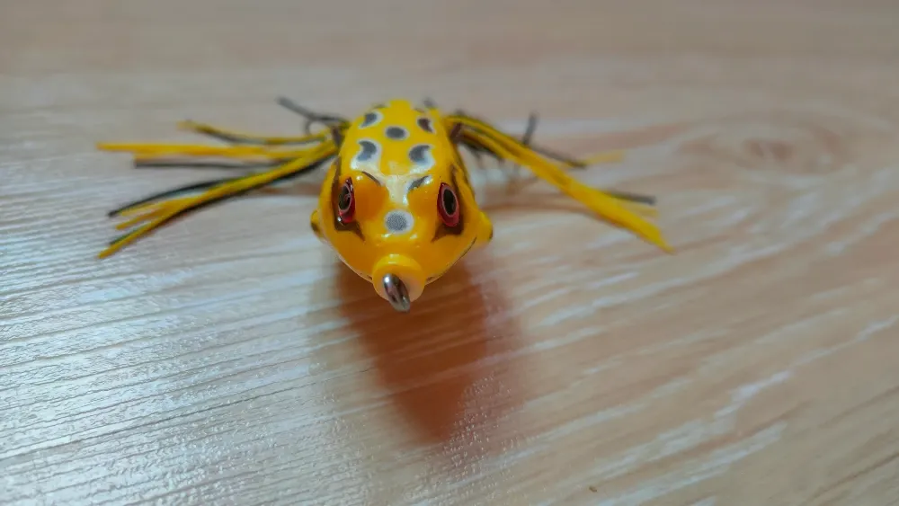 Воблер Лягушка номер 1 жаба Незацепляйка на щуку, окуня Киев - изображение 7