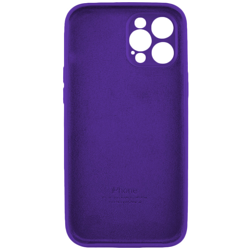 Чохол для смартфона Silicone Full Case AA Camera Protect for Apple iPhone 12 Pro 54,Amethist Київ - фото 2