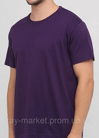 Футболка базова Stedman Classic-T Unisex  чоловіча фіолетова (ST2000-DBY) Київ - фото 2