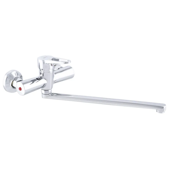 Смеситель для ванны Zerix PUD6 045 с длинным изливом ZX2937 Харьков