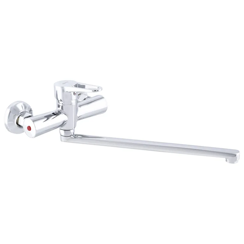 Смеситель для ванны Zerix PUD6 045 с длинным изливом ZX2937 Харьков - изображение 1