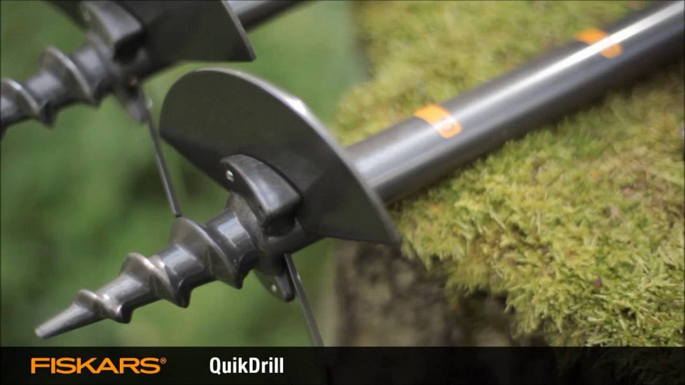Садовий бур ручний великий Fiskars "QuikDrill L" (134730/1000640) Сталь Нововолинськ - фото 8
