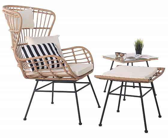 Комплект садових меблів Blanka Ротанг Латте Київ