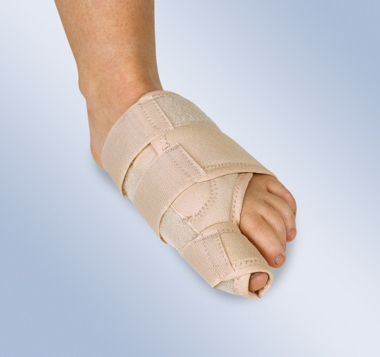 Жорсткий ортез при вальгусній деформації першого пальця стопи Orliman HV-31-лівий Дніпро - фото 1