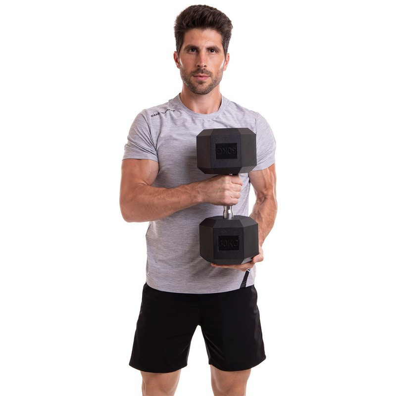 Гантель 30 кг цільна шестигранна SP-Planeta-80075-30 Київ - фото 5