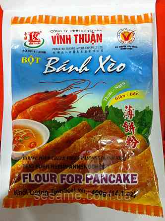 Готова суміш для панування, борошно для млинців Vinh Thuan Banh Xeo 400 грам (В'єтнам) Харків