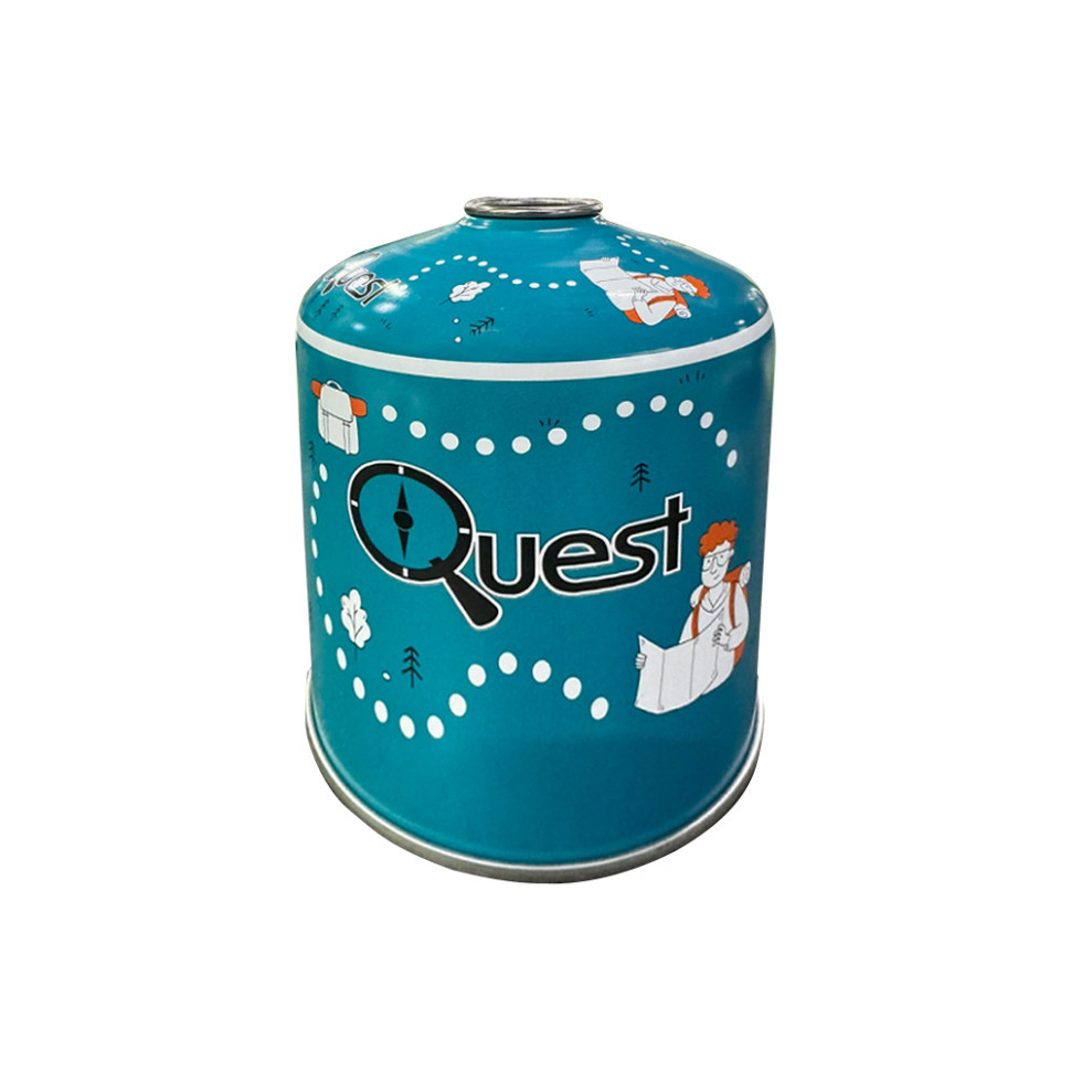 Газовий балон різьбовий бутановий Quest, 450гр Київ - фото 1