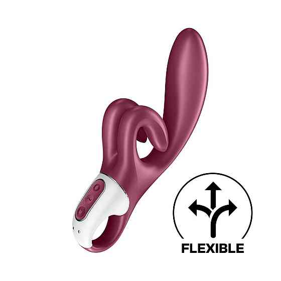Вибратор-кролик Satisfyer Touch Me Red, двойной отросток, 3 мощных мотора Sex Aura Киев