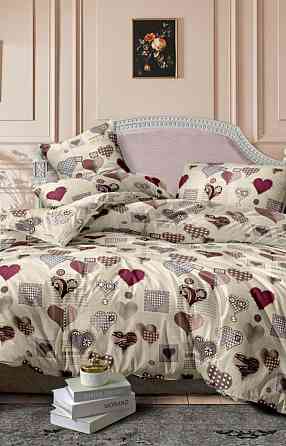Постельное белье 3D | Полуторный и Двуспальный комплект | Цветы с бабочками | Мягкая и яркая Киев