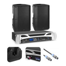 Колонка  Акустичний набір 2x kolumna pasywna 800W- 12'' wzmacniacz Bluetooth Київ - фото 1