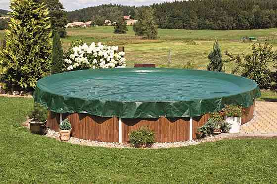 Защитное накрытие для круглого каркасного бассейна ( Debris cover 5.5 м) Киев