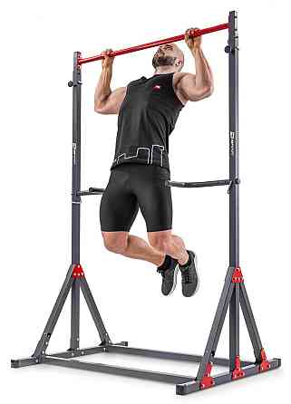 Підлоговий турнік із регульованою висотою багатофункціональний до 200 кг бруси для дому та спортзалу HS-1015K Київ