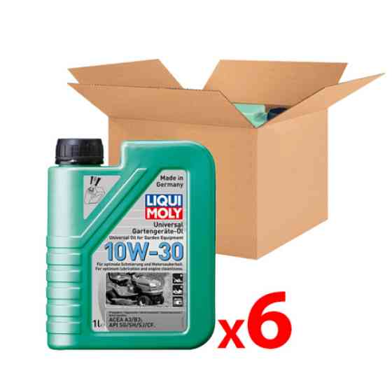 LIQUI MOLY Ящик оливи для 4-тактної садової техніки та генераторів - Universal 4-T Oil 10W-30 6 Киев