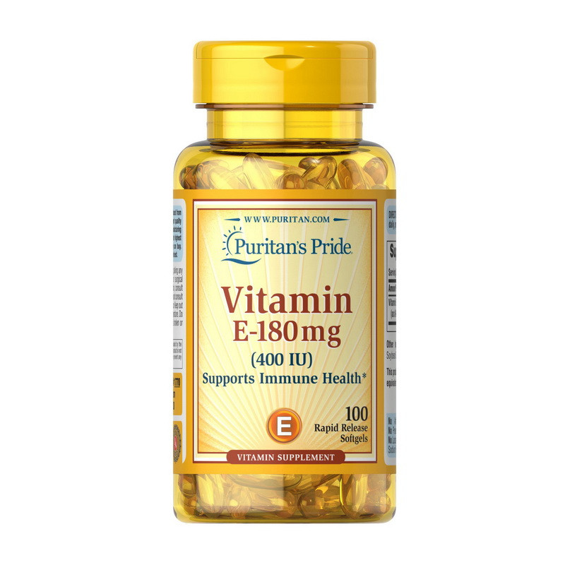 Vitamin E-400 IU (100 softgels) Луцк - изображение 1