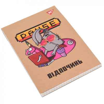 Блокнот Yes Urban animals В6 80 листов клетка (151997) Винница