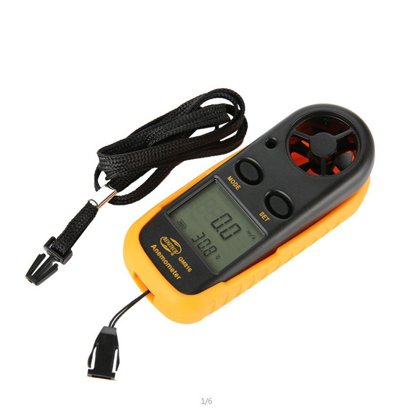 Цифровой анемометр 0,1-30м/с, -10-45°C BENETECH GM816 Чернигов - изображение 3