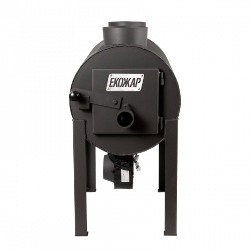 Піч буржуйка булер'ян Екожар Про 203 ПЛЮС з вбудованим вентилятором Київ - фото 3