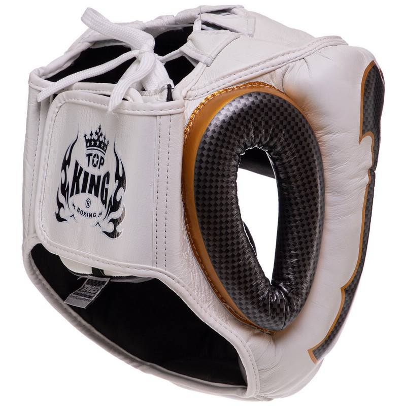 Шлем боксерский с полной защитой кожаный TOP KING-01 S-XL Шлемы для бокса и единоборств Киев - изображение 9