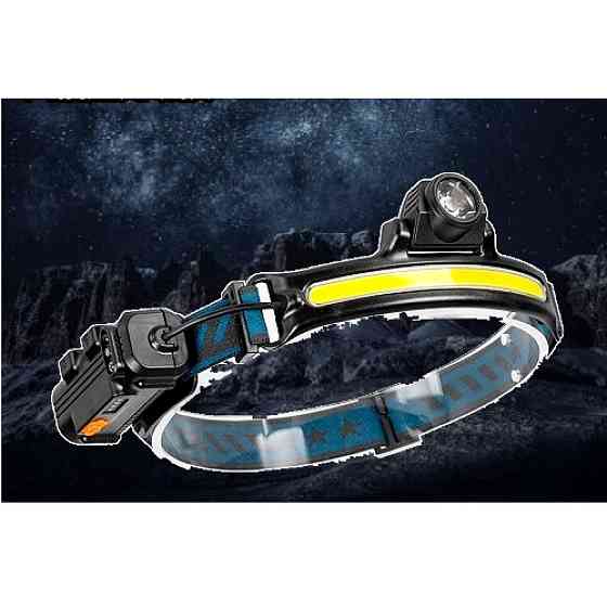 Налобный фонарь RB150, акк, micro usb, zoom, диодная лента Днепр