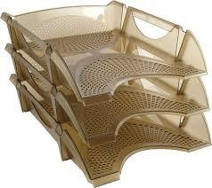 Лоток горизонтальний "Koh-I-Noor" 754143 прозорий коричн, шт Київ - фото 1