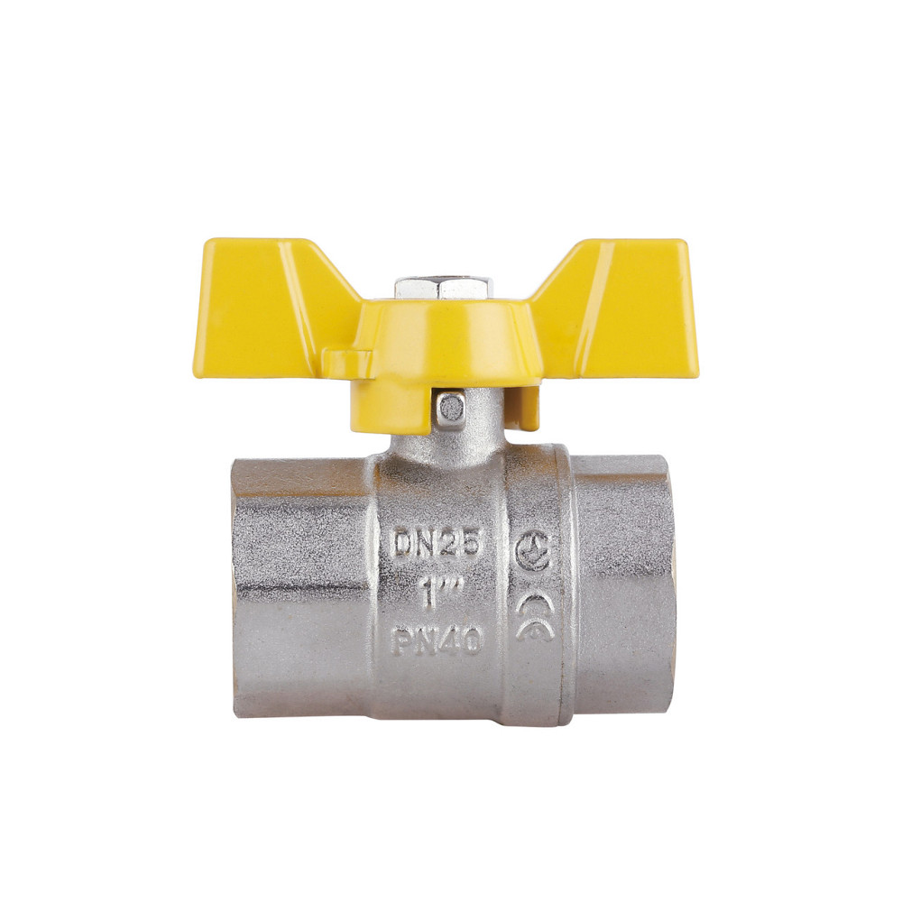 Кран кульовий Thermo Alliance Standart 1" ВР для газу (метелик) SD602NG25PN40 Київ - фото 13