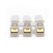 Універсальний кнопковий роз'єм CH-3 10A/250V, мідь Полтава - фото 1