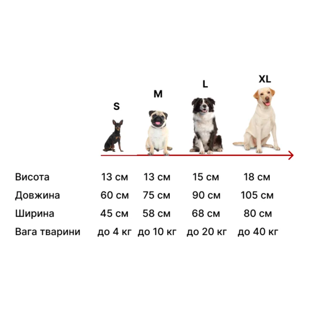 Водонепроницаемый лежак лежанка спальное место для животных со съемным чехлом бежевый M (75см) Киев - изображение 7