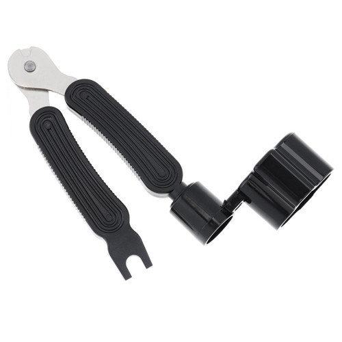 Ключ для намотування обрізання і вилучення гітарних струн 3в1 з кусачками та екстрактором Київ - фото 1