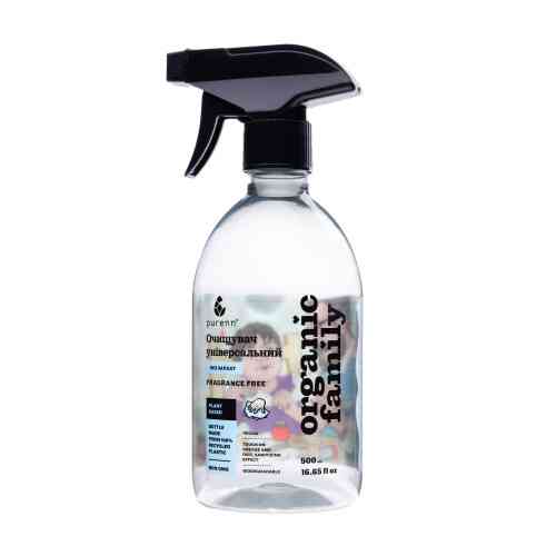 Натуральний універсальний очищувач FRAGRANCE FREE неароматизований Purenn Organic Family 0,5 л Вінниця