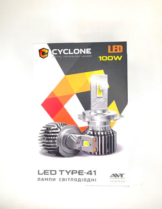 Світлодіодні лампи H11 Cyclone type41/LED/12V/50W/18000Lm/6000K Вінниця - фото 6